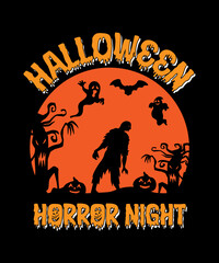 Halloween horror night t shirt design for halloween day,halloween t shirt design