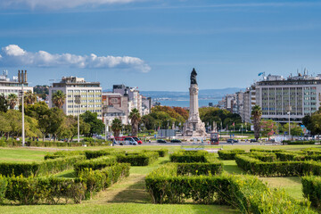 view of Lisbon Downtown