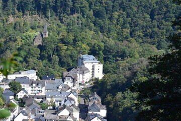 Blick über den Kurort Bad Betrich in der Eifel
