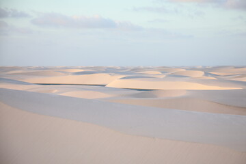 View of Lencois Maranhenses National Park, Brazil