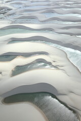 View of Lencois Maranhenses National Park, Brazil