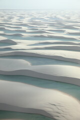 View of Lencois Maranhenses National Park, Brazil