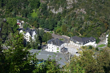 Blick über den Kurort Bad Betrich in der Eifel