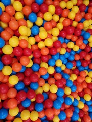 Fototapeta na wymiar colorful balloons for children's play