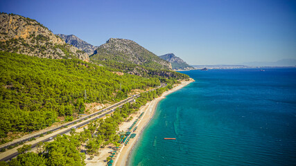 Beldibi resort village in Turkey