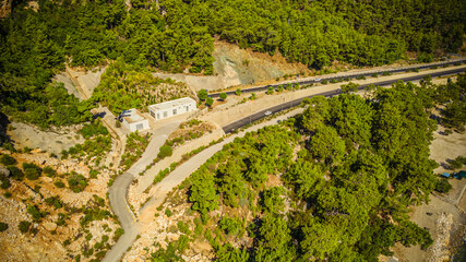 Fototapeta premium Beldibi resort village in Turkey