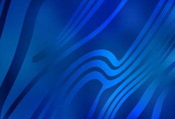 Light BLUE vector template with wry lines.