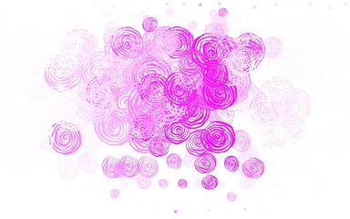 Light Purple, Pink vector abstract backdrop with roses.