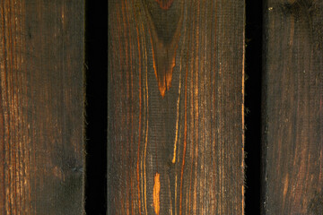 Deski drewno na elewacji budynku