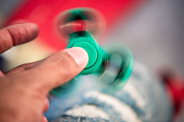Fidget spinner toy