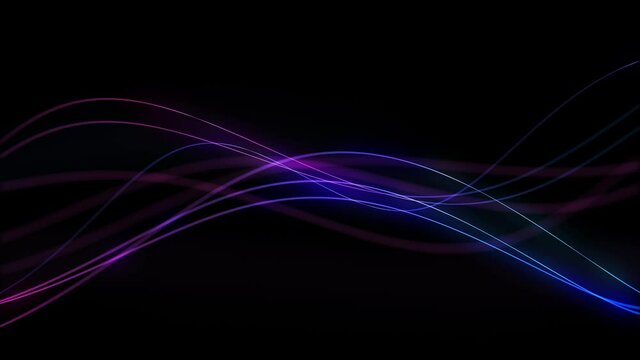 シンプルな曲線背景