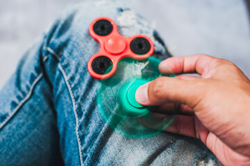 Fidget spinner toy