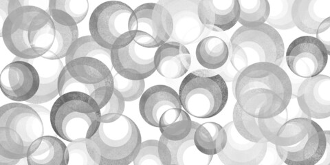 black and white abstract circle background