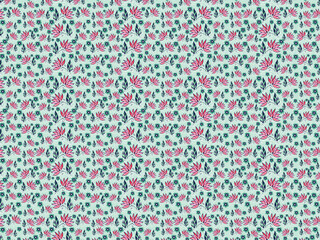 Lily flower seamless pattern, print design, repeat pattern, surface design. Design textile, fabrics, curtains, beach outfits, wallpaper, wrappings, home decoration products.
