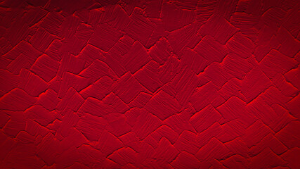 Red abstract acryl painting paint wall texture background
