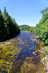 Fototapeta na wymiar River Dee - Aberdeenshire - Scotland