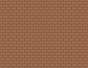 
Abstract brick wall, vector seamless image.