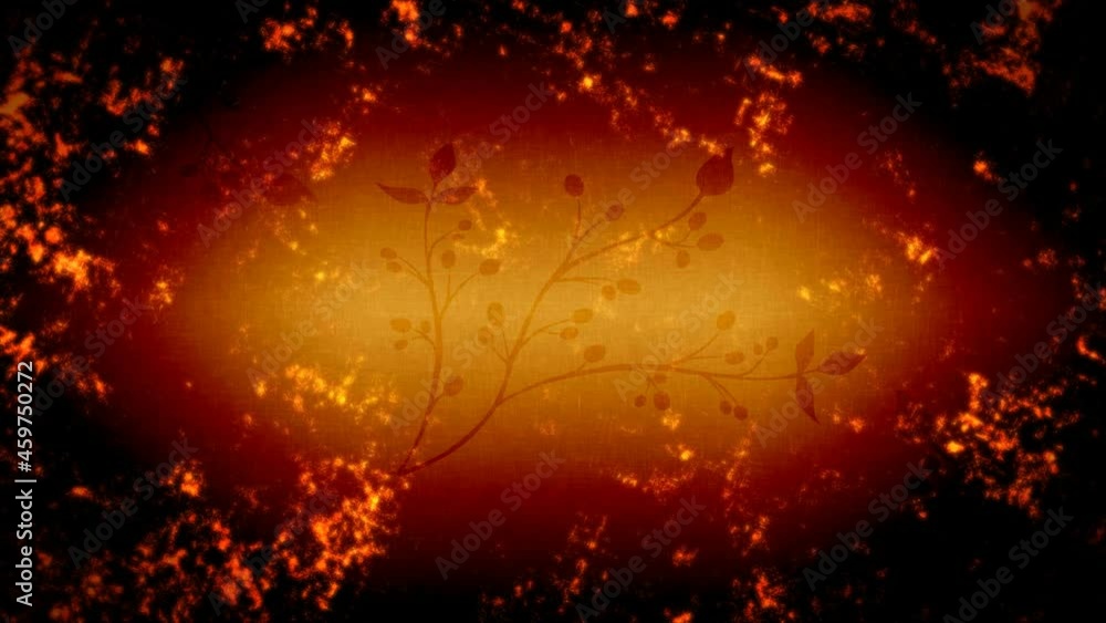Poster abstract motion golden colors background, shining lights, sparks and fireworks like particles, seaml