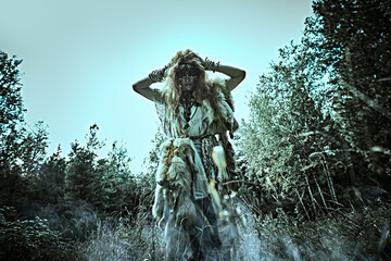 secretive ritual of shaman