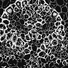 vibrant color pattern design with animal skin effect
