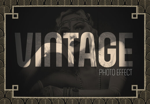 Vintage Frame Photo Effect
