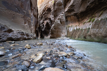 waterfall in the cave