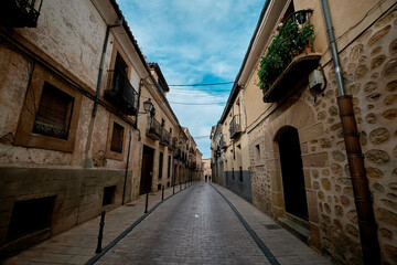 Sigüenza, Guadalajara, Spain, September 11, 2021 nice street