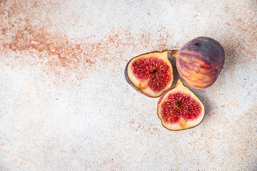 fig fresh fruit portion meal figs snack on the table copy space food background rusti diet veggie...