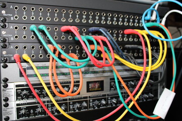 Professional audio and radio studio