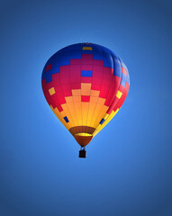 Fototapeta premium colored airship balloon 