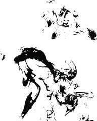 Grunge vector texture. Abstract cracked background. Aged and weathered broken surface. Dirty and damaged. Detailed rough backdrop. Vector graphic illustration.