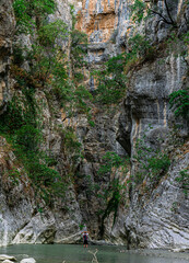 Kanion Langarica w Albanii południowej