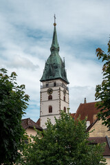 Tower in Jindřichův Hradec, South Bohemia