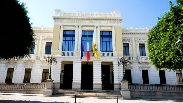 Reggio Calabria, Italy, Palazzo Corrado Alvaro seat of the Metropolitan City