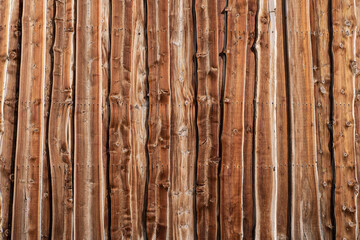 Wooden plank texture in brown pine