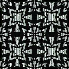 
metal pattern on a black background.  pattern for fabric, wallpaper, packaging. Decorative print.