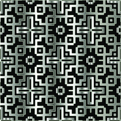 Vector pattern with symmetrical elements . Repeating geometric tiles from striped elements.Monochrome stylish texture.Black and 
white patterns for wallpapers and backgrounds.