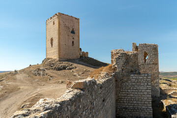 Naklejka premium castillo de Teba en andalucía