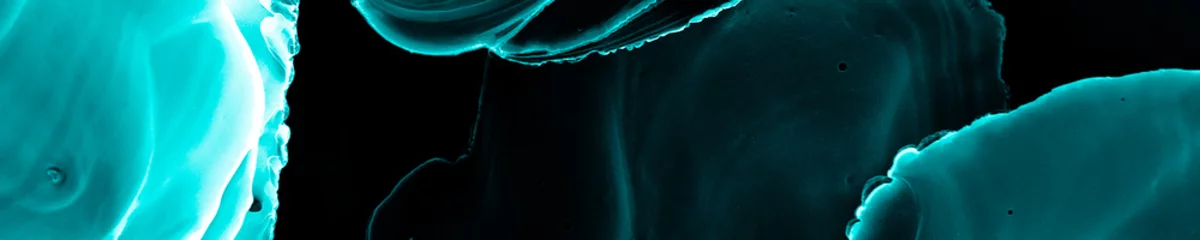 Foto op Plexiglas Kristal X-ray aquarel. Micro menselijk bot renderen. zwart