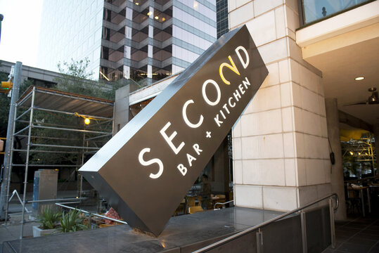 Austin,Texas  Oct. 2019 - Second Bar and Kitchen in Downtown Austin,Texas is one of the top restaurants with three locations in Austin started in 2010.