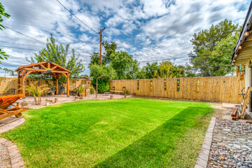 Luxury Arizona backyard