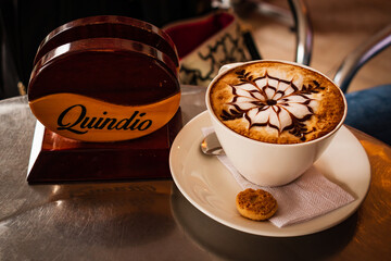 Coffee decorated