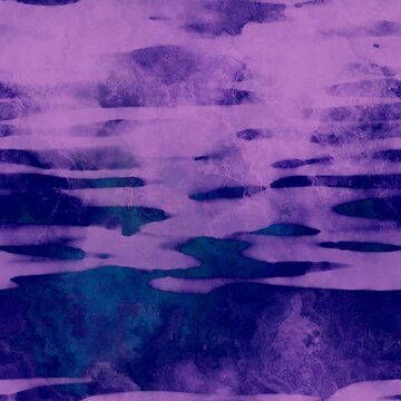 Seamless purple blue watercolor background pattern