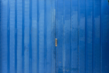 Metal texture painted on window and door