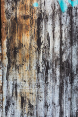 Fototapeta premium Corrugated roof sheets with rust and paint