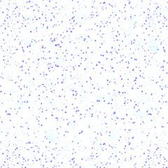 Hand Drawn Snowflakes Christmas Seamless Pattern. Subtle Flying Snow Flakes on chalk snowflakes Background. Alive chalk handdrawn snow overlay. Unique holiday season decoration.