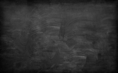 school background, blackboard with remnants of erased chalk