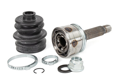Constant velocity joints, bearing repair kit, isolated on white background