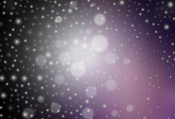Dark Purple vector texture in birthday style.