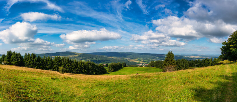 Arnsberg, Oberweissenbrunn, Franken, Unterfranken, Landschaft, Bayern, Deutschland